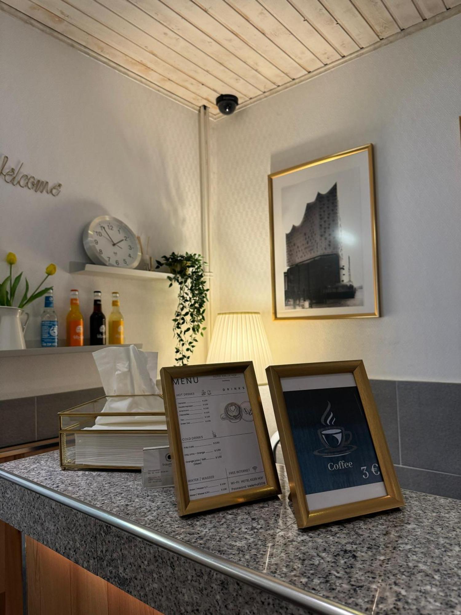 Hotel Kieler Hof Am Hauptbahnhof - Hamburg Central Station Dış mekan fotoğraf